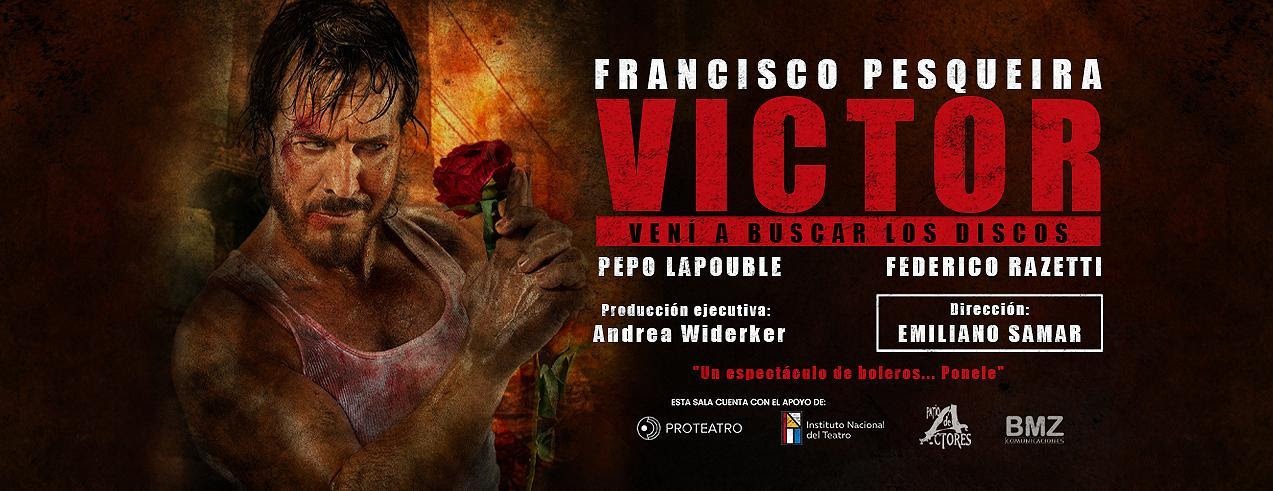 «Victor, vení a buscar los discos” (Un espectáculo de boleros…ponele) se presenta en el Patio de Actores