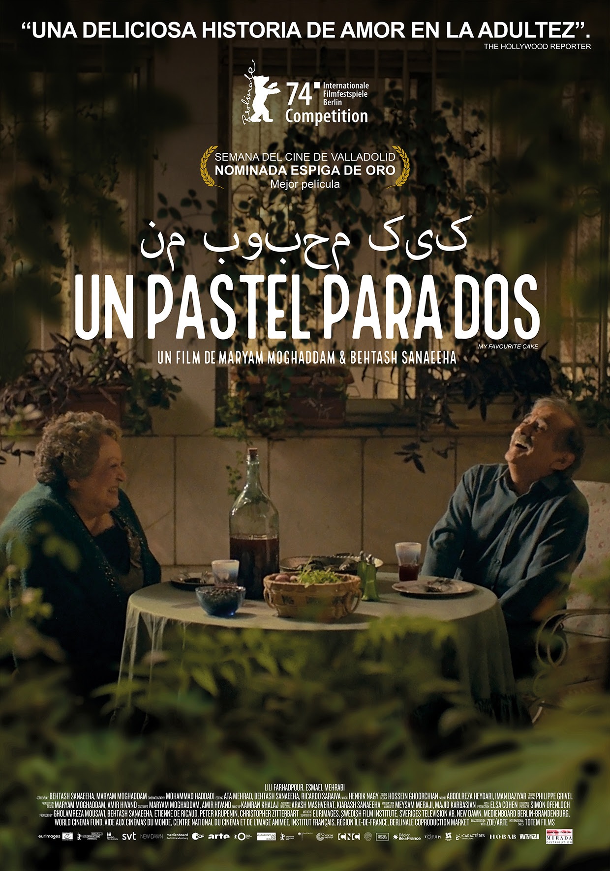 Llega «Un pastel para dos»,  multipremiada película iraní que se presenta el 24 de abril