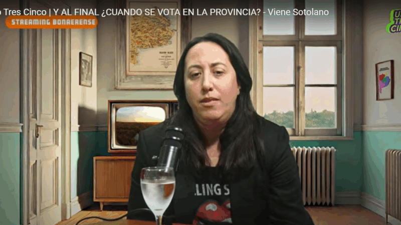 María Sotolano sobre Bullrich:»Viene saltando de partido a partido»