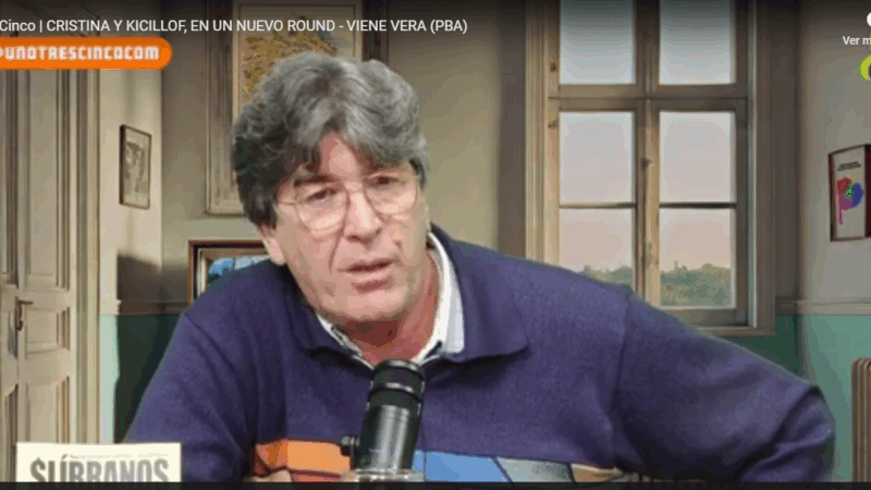 Pablo Vera: «Cristina es el mejor cuadro que produjo el peronismo, pero eso no quiere decir que no se la pueda cuestionar»