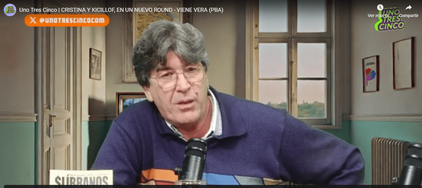 Pablo Vera: «Cristina es el mejor cuadro que produjo el peronismo, pero eso no quiere decir que no se la pueda cuestionar»