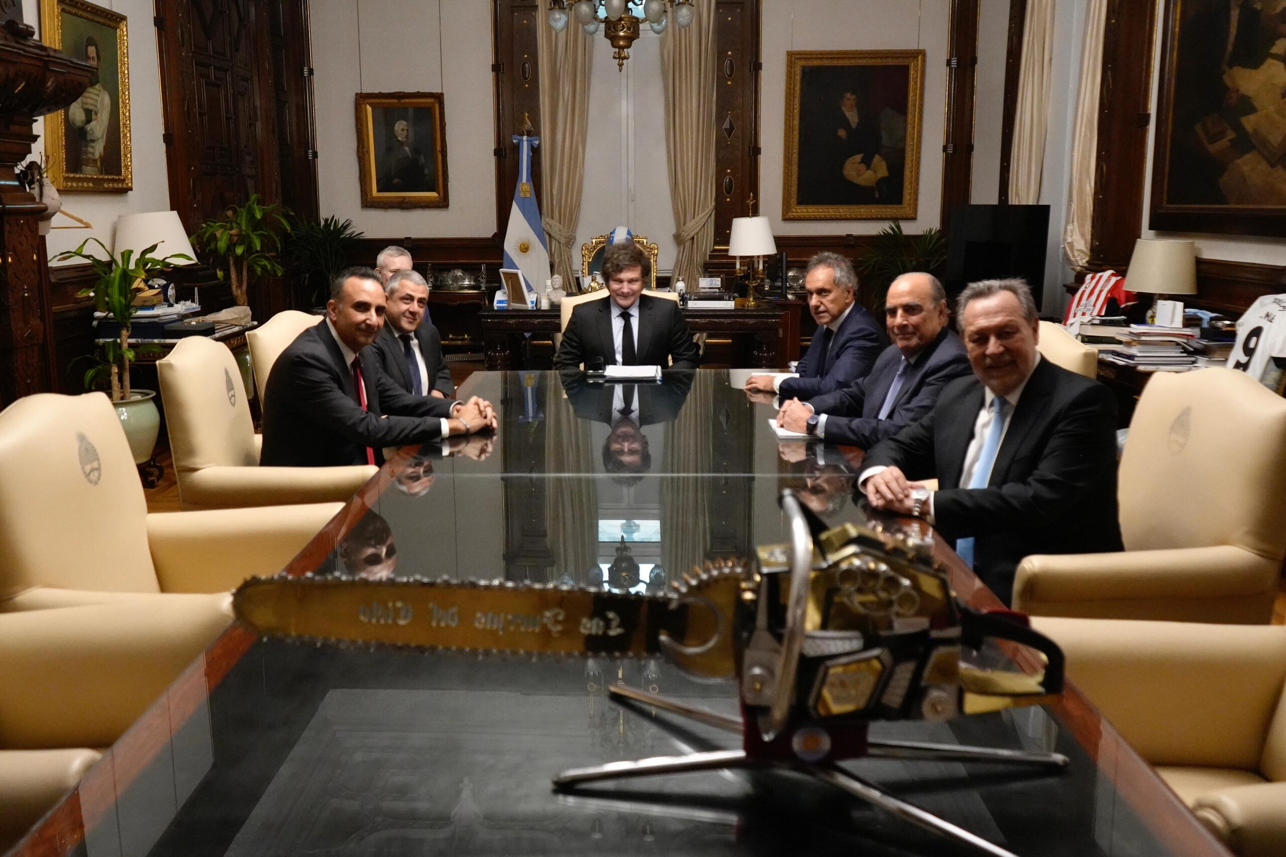 El presidente Milei recibió al Secretario General de ONU Turismo
