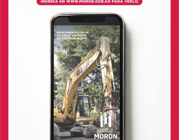 El Municipio de Morón  presentó su nuevo boletín digital con información actualizada