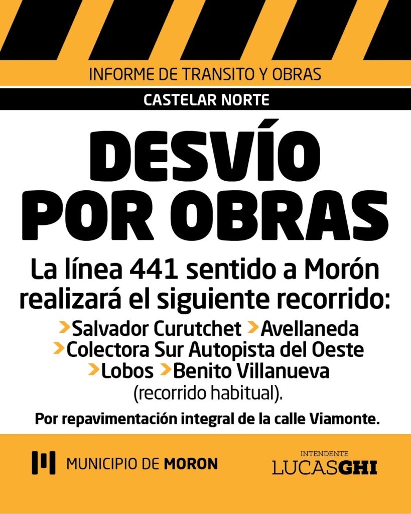 Morón continúa con su plan de repavimentación en todo el distrito.