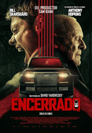 «Encerrado», con Bill Skarsgard y  Anthony Hopkins. Estreno 8 de mayo.