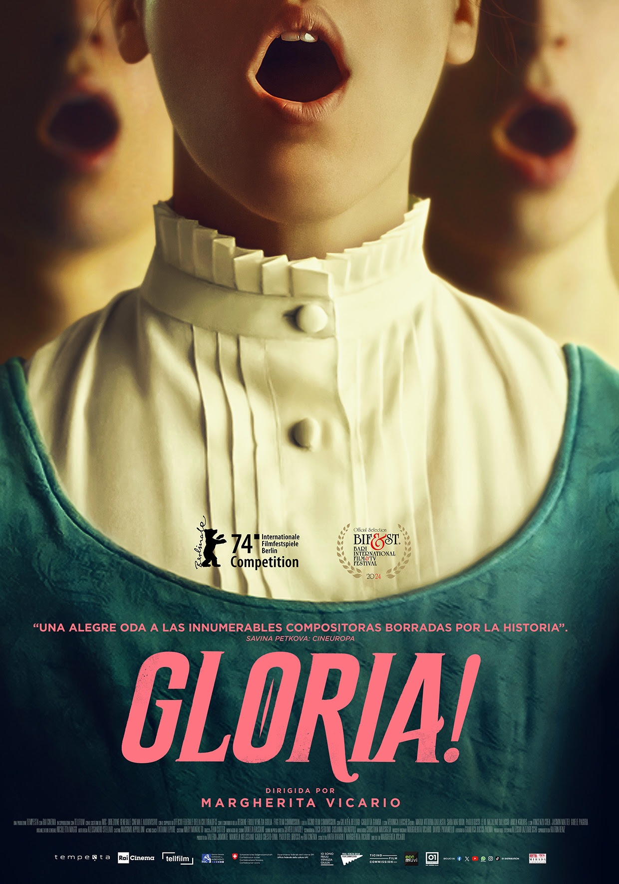 «GLORIA!», un film de Margherita Vicario. Salas, calificación y duración.