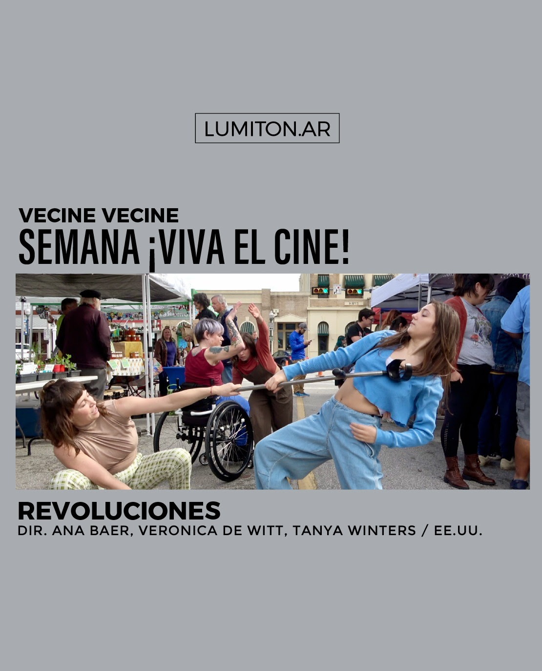 Semana ¡VIVA EL CINE! un festival gratuito que relaciona los medios audiovisuales con la educación