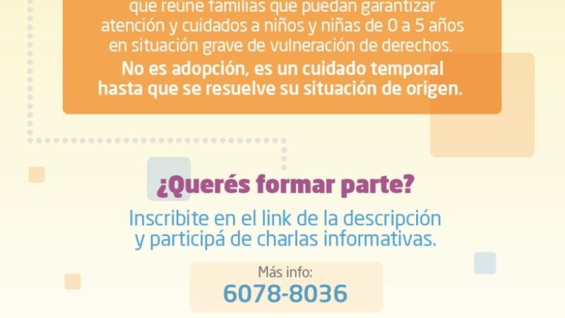¡Enterate de qué se trata el  programa » Familias Solidarias»! Lo impulsa el municipio de Morón