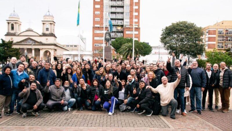 El Movimiento Derecho al Futuro (MDF) de Morón marcha a Plaza de Mayo en respaldo a CFK