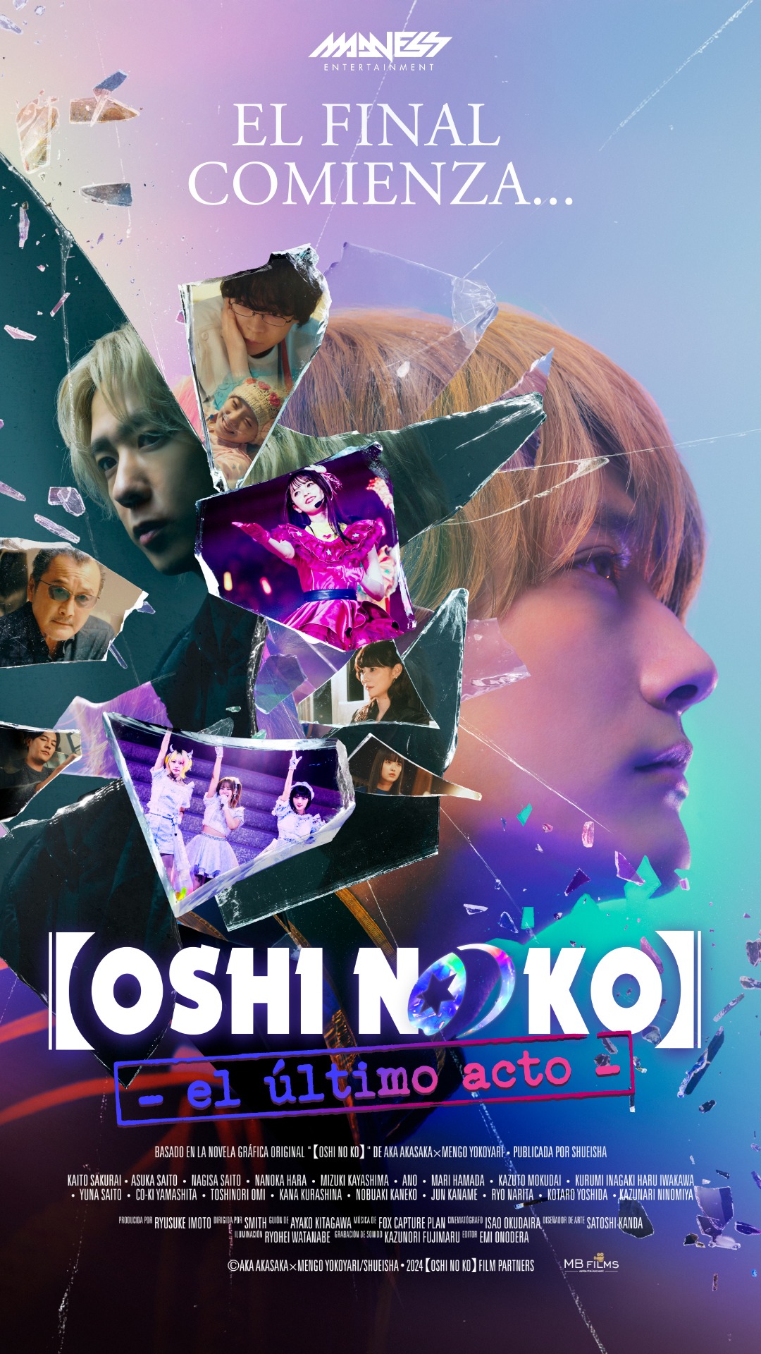 OSHI NO KO -EL ÚLTIMO ACTO-” Llega en exclusiva a las salas de cine»Cinépolis»