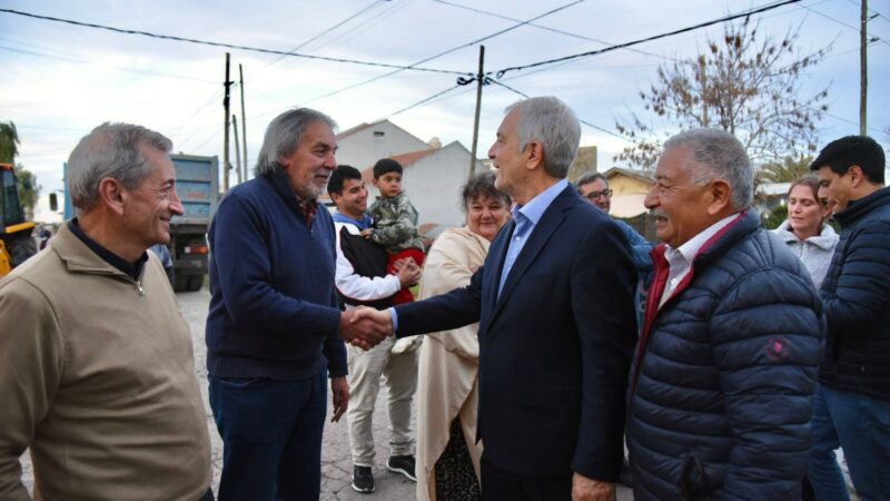 La Plata: Alak dio inicio al Plan de Obras Públicas y Mantenimiento Urbano en Villa Castells