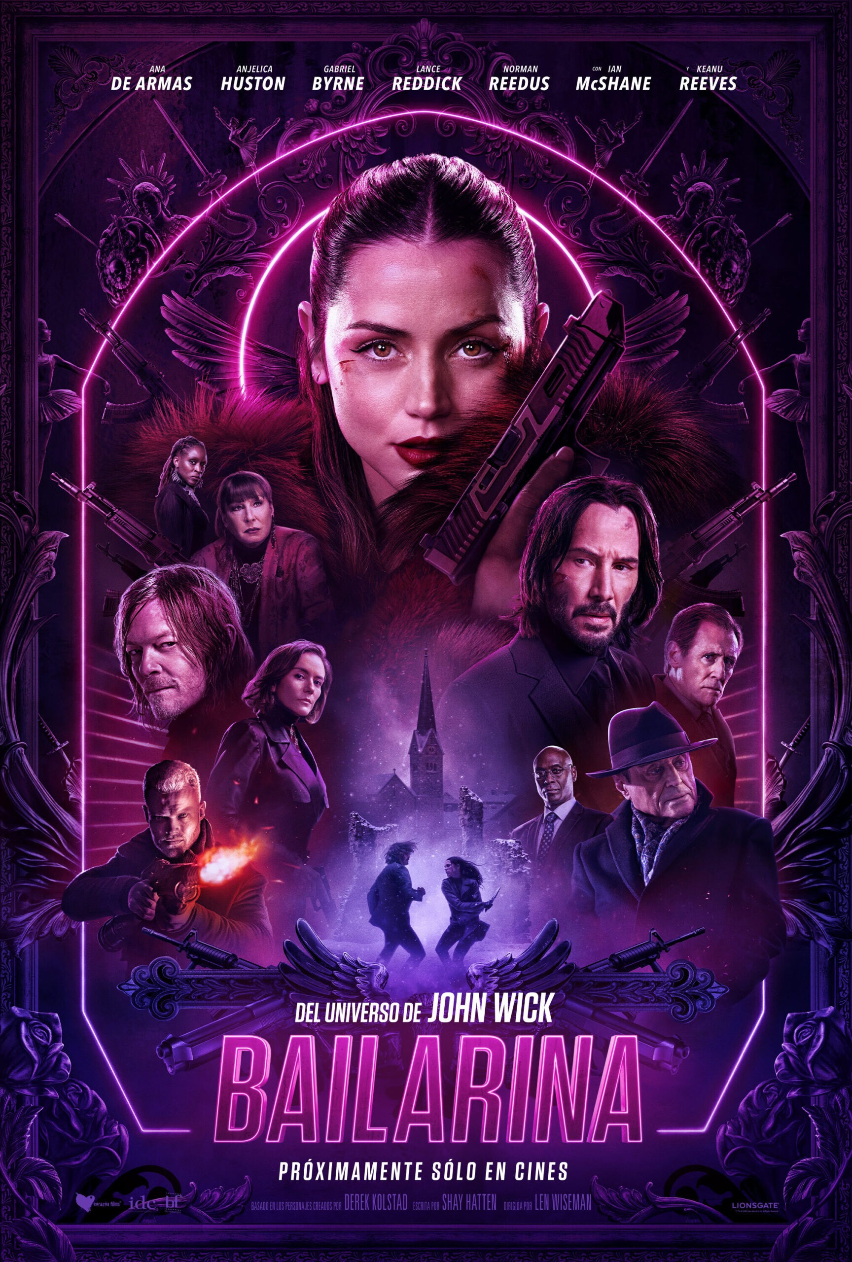 «Bailarina», del universo John Wick, tuvo su avant premiere en Buenos Aires.
