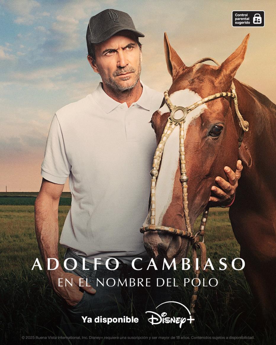 Desde hoy se puede ver exclusivamente en Disney+ «Adolfo Cambiaso, en el nombre del polo»