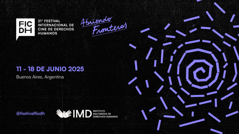 Hoy comienza el 21° Festival Internacional de Cine de Derechos Humanos: 11 al 18 de junio: 50 películas de 37 países