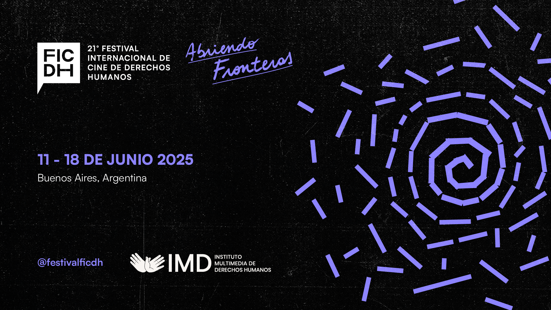 Hoy comienza el 21° Festival Internacional de Cine de Derechos Humanos: 11 al 18 de junio: 50 películas de 37 países