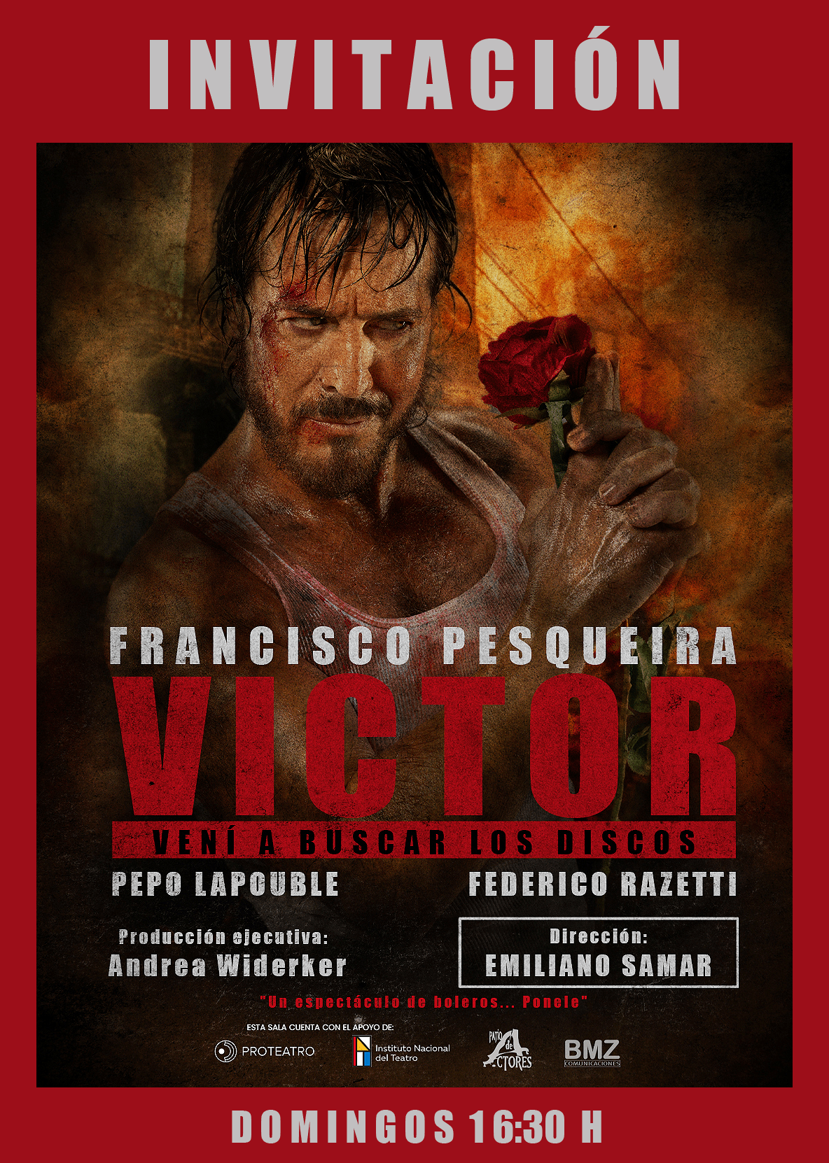 «Víctor, vení a buscar los discos», todo los domingos de junio en el Patio de Actores