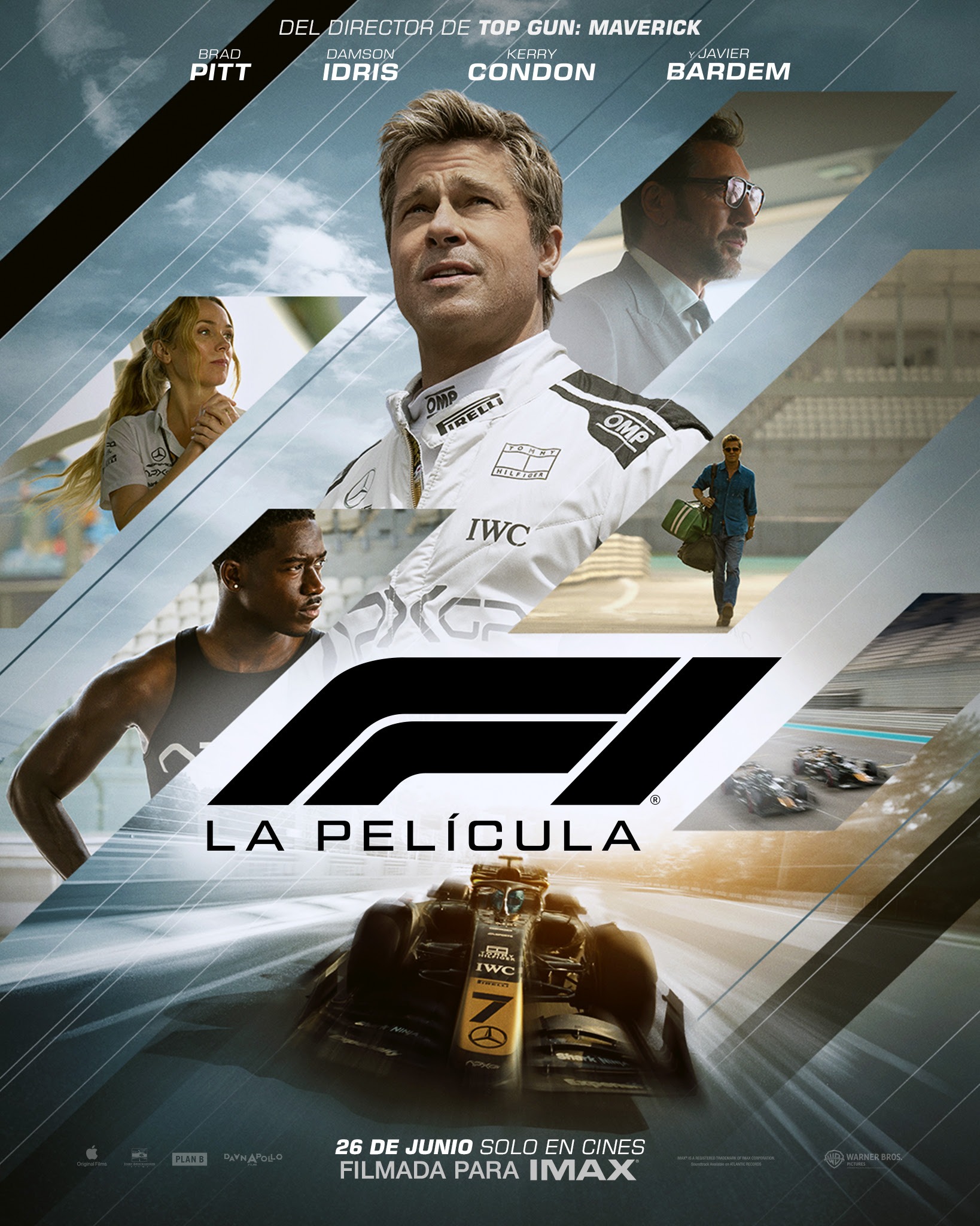 F1® La Película, protagonizada por Brad Pitt llega a los cines y a IMAX este 26 de junio