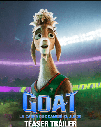 Lanzamiento tráiler GOAT: La cabra que cambió el juego».