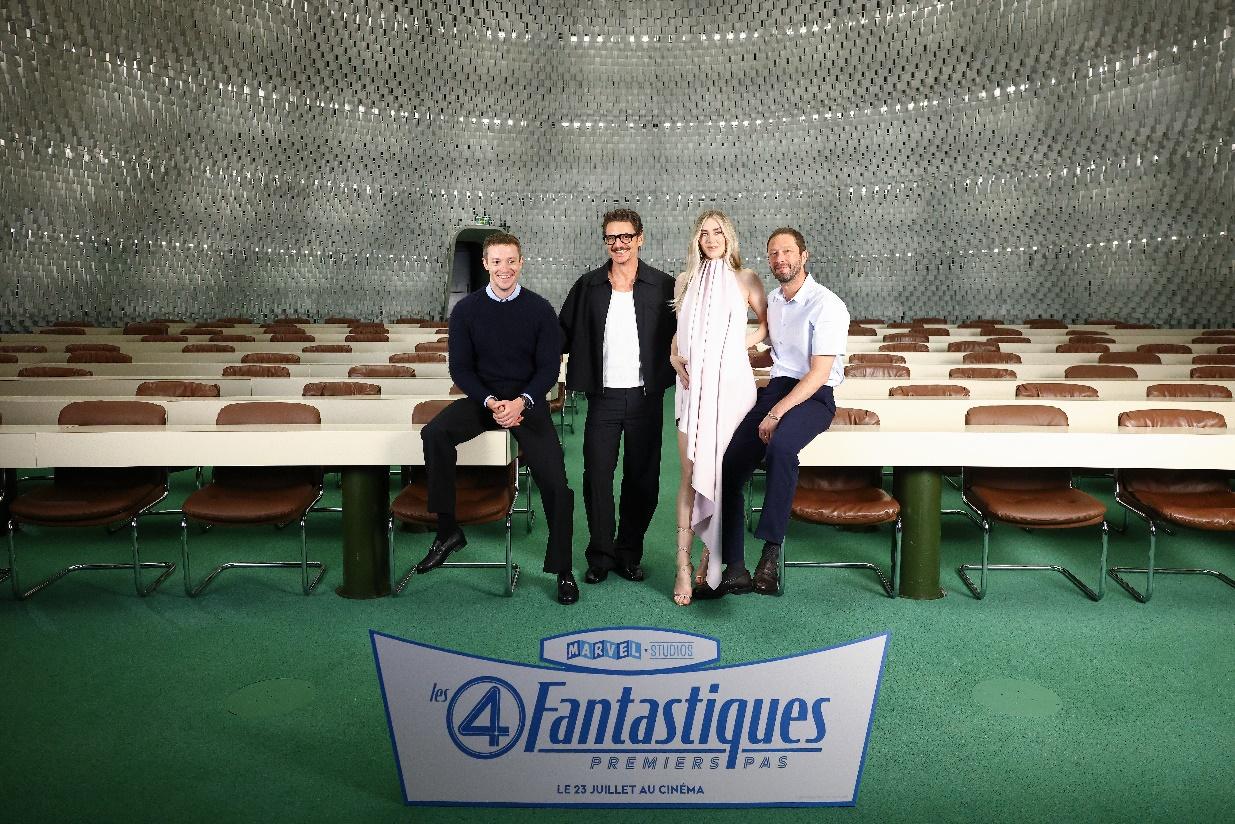 LOS 4 FANTÁSTICOS: PRIMEROS PASOS continúa su gira promocional global en París