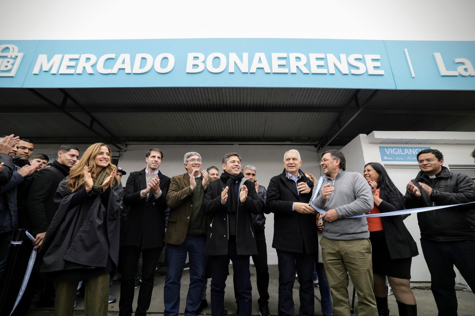 La Plata: Alak y Kicillof inauguraron el Mercado Bonaerense Fijo