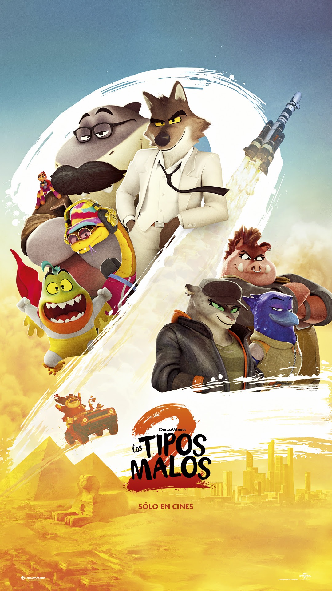 «Los tipos malos 2» ya están en los principales cines del país