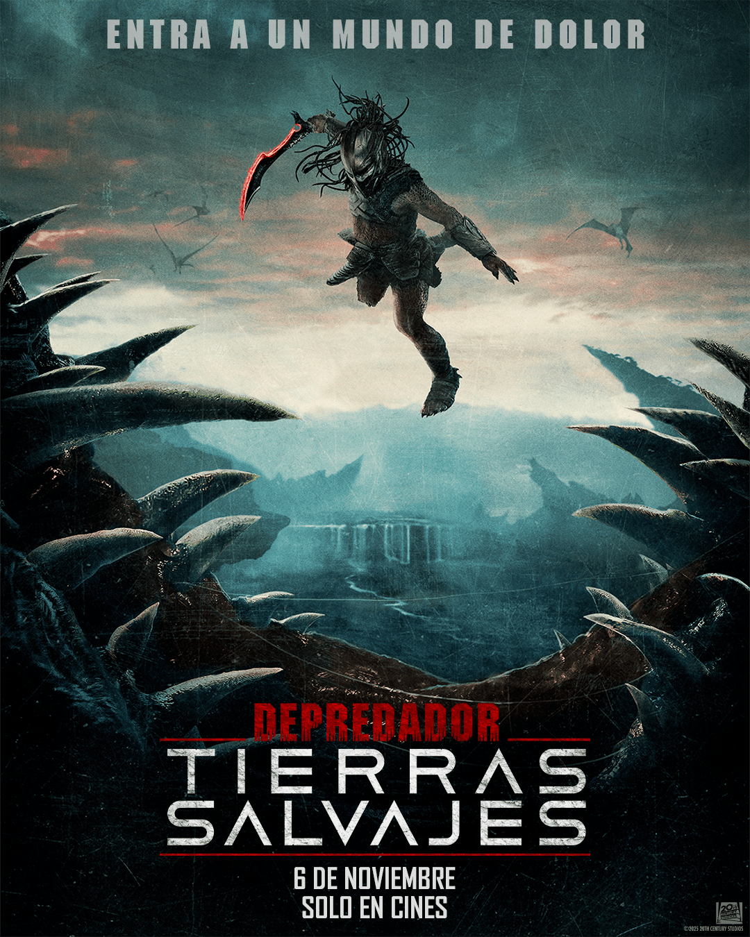 Ya está disponible un nuevo tráiler de» Depredador: tierras salvajes»