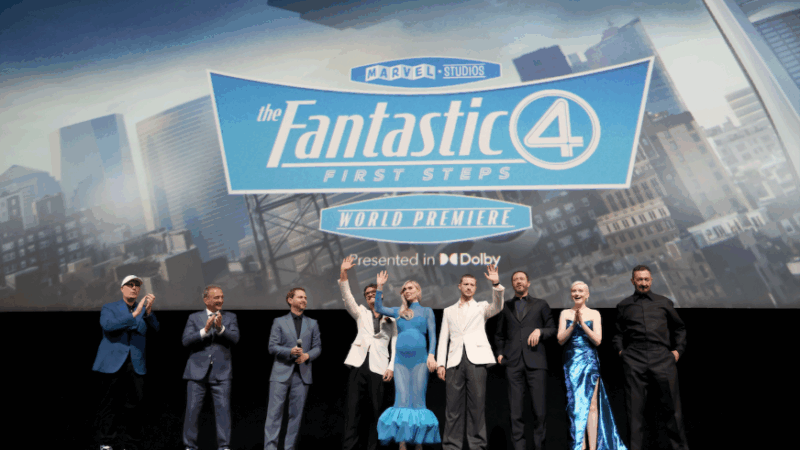 «Los 4 Fantásticos: primeros pasos» celebraron el estreno mundial de la película en Los Ángeles
