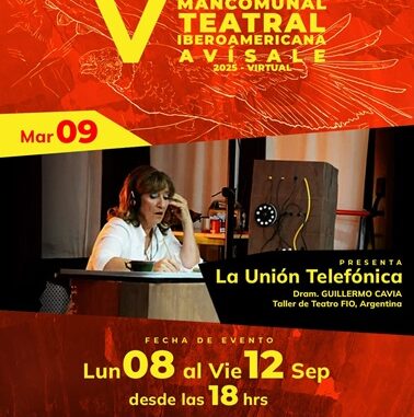 «La Unión Telefónica», obra del bonaerense Guillermo Cavia se presentará en Chile