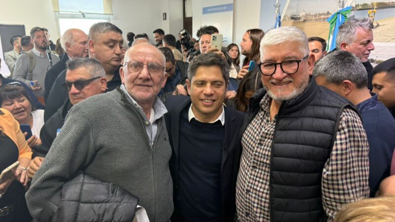 Kicillof se comprometió a construir el Canal Magdalena