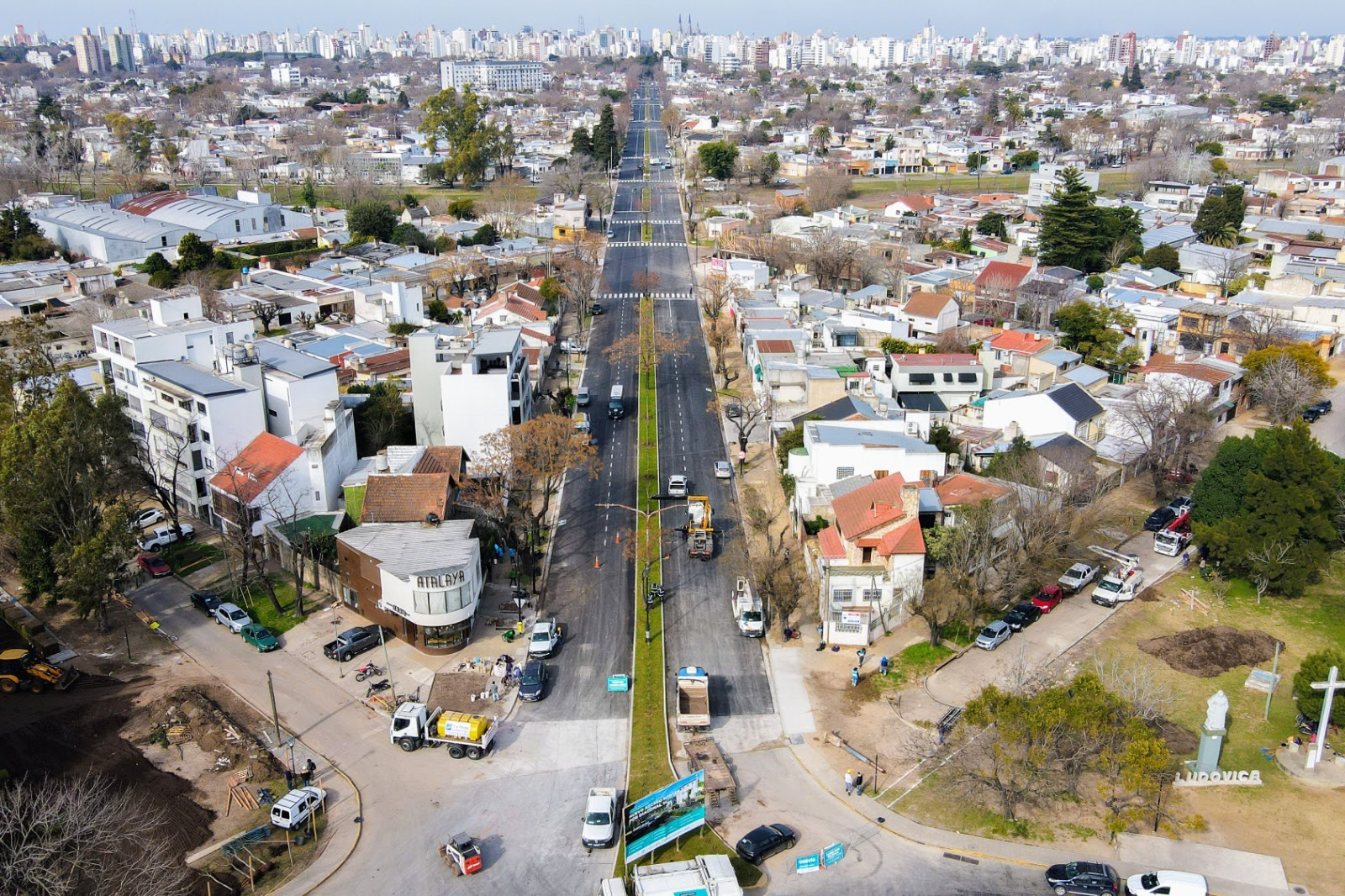 Alak y Kicillof inauguraron el ensanche y pavimentación en un acceso clave a La Plata
