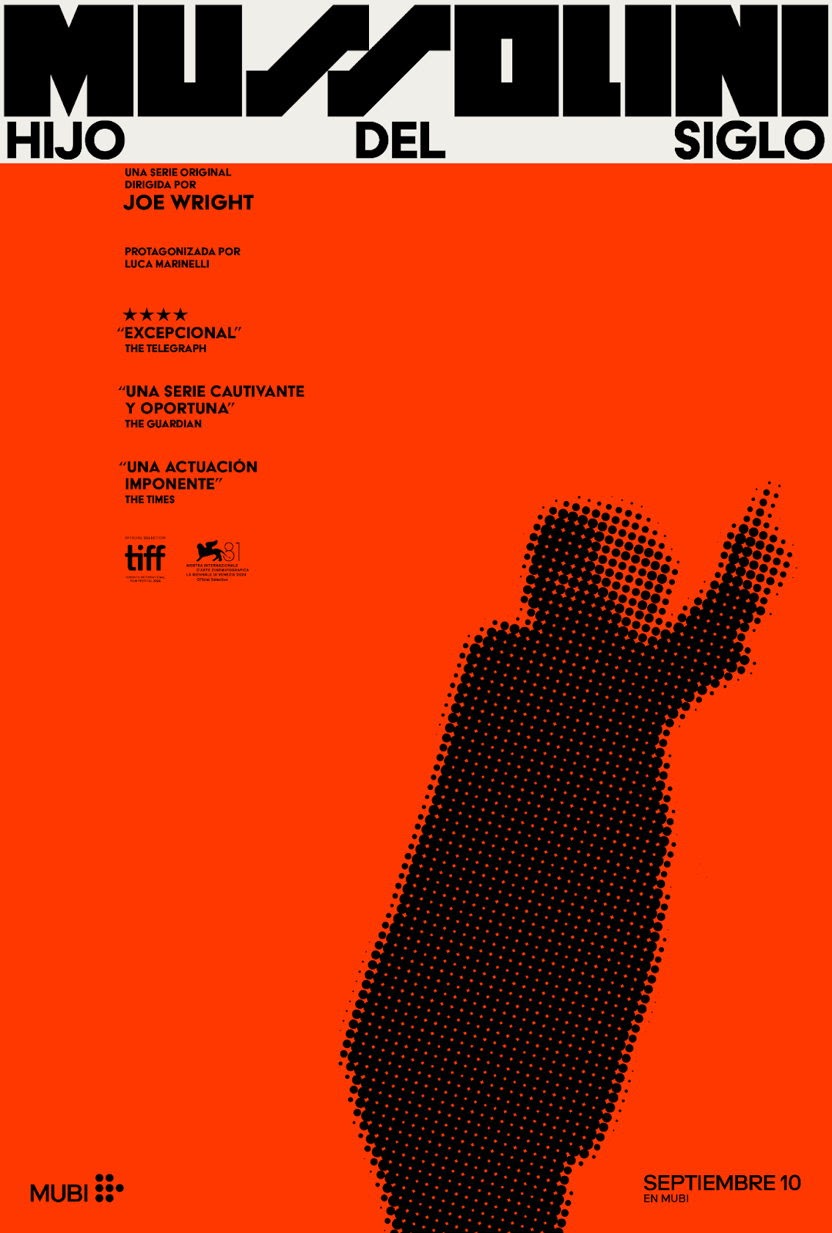 MUBI anunció la fecha de estreno de  «Mussolini: Hijo del Siglo» 