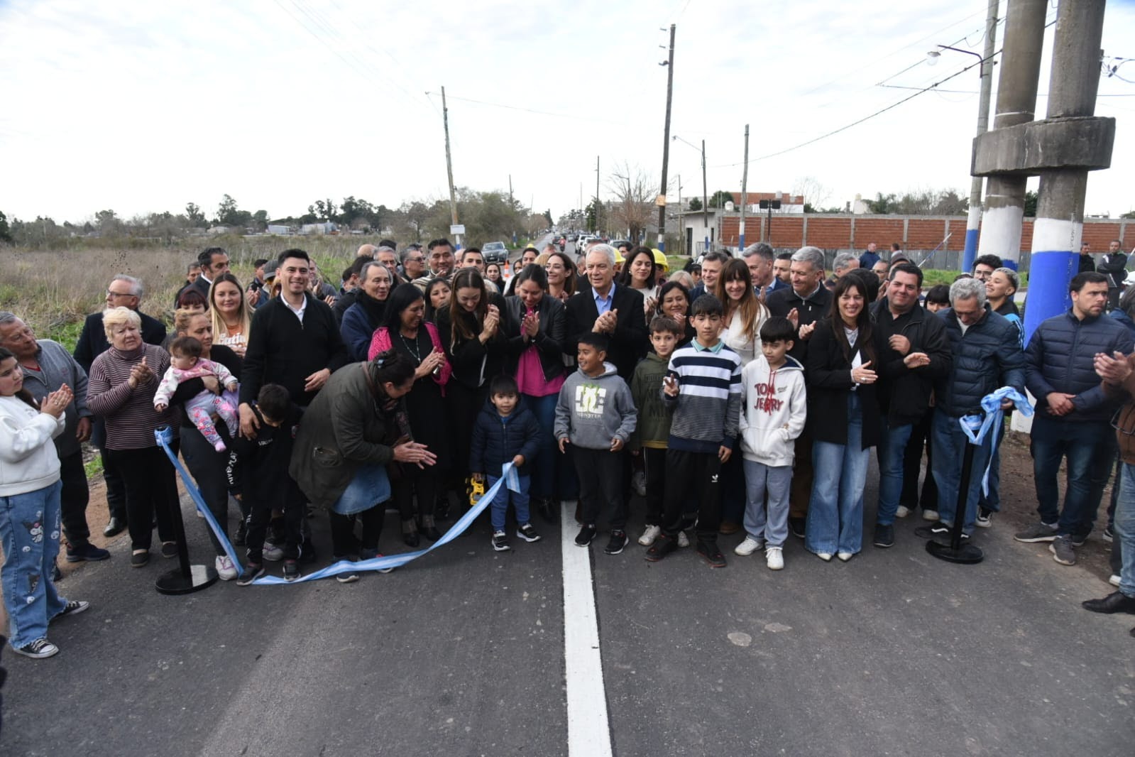 La Plata: Alak inauguró obras de pavimentación
