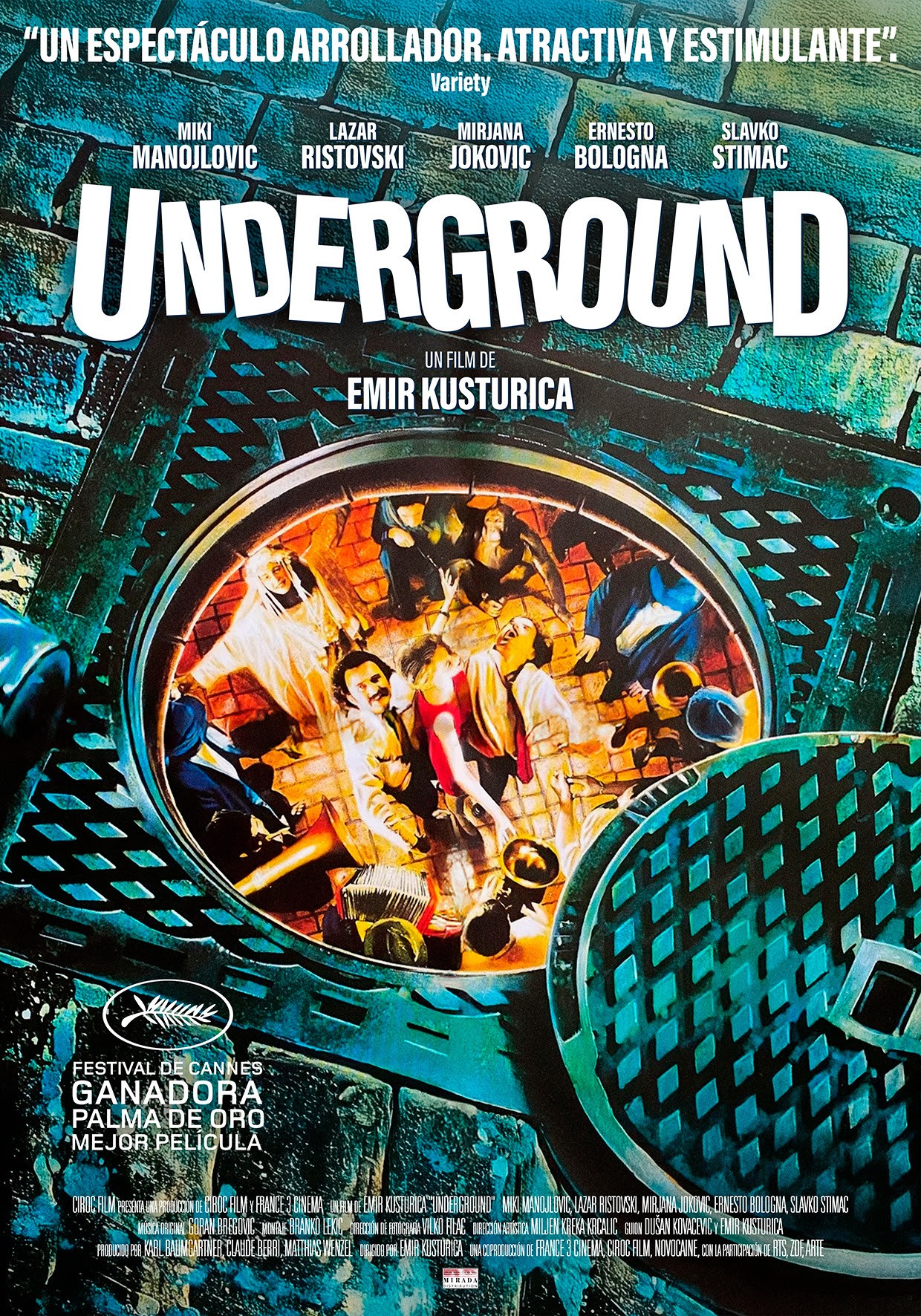 «Underground», un film de Emir Kusturica se reestrena el 28 de agosto