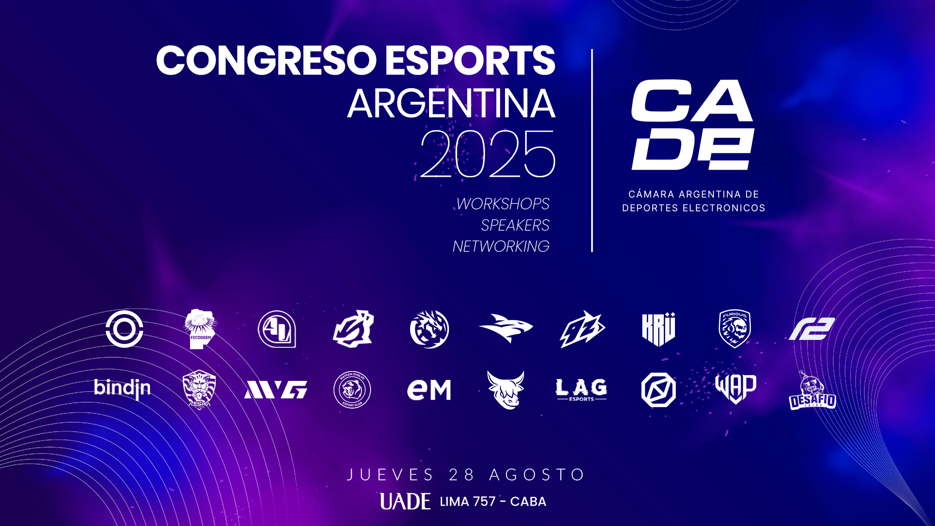 En Buenos Aires se realizará el Congreso de Esports Argentina 2025