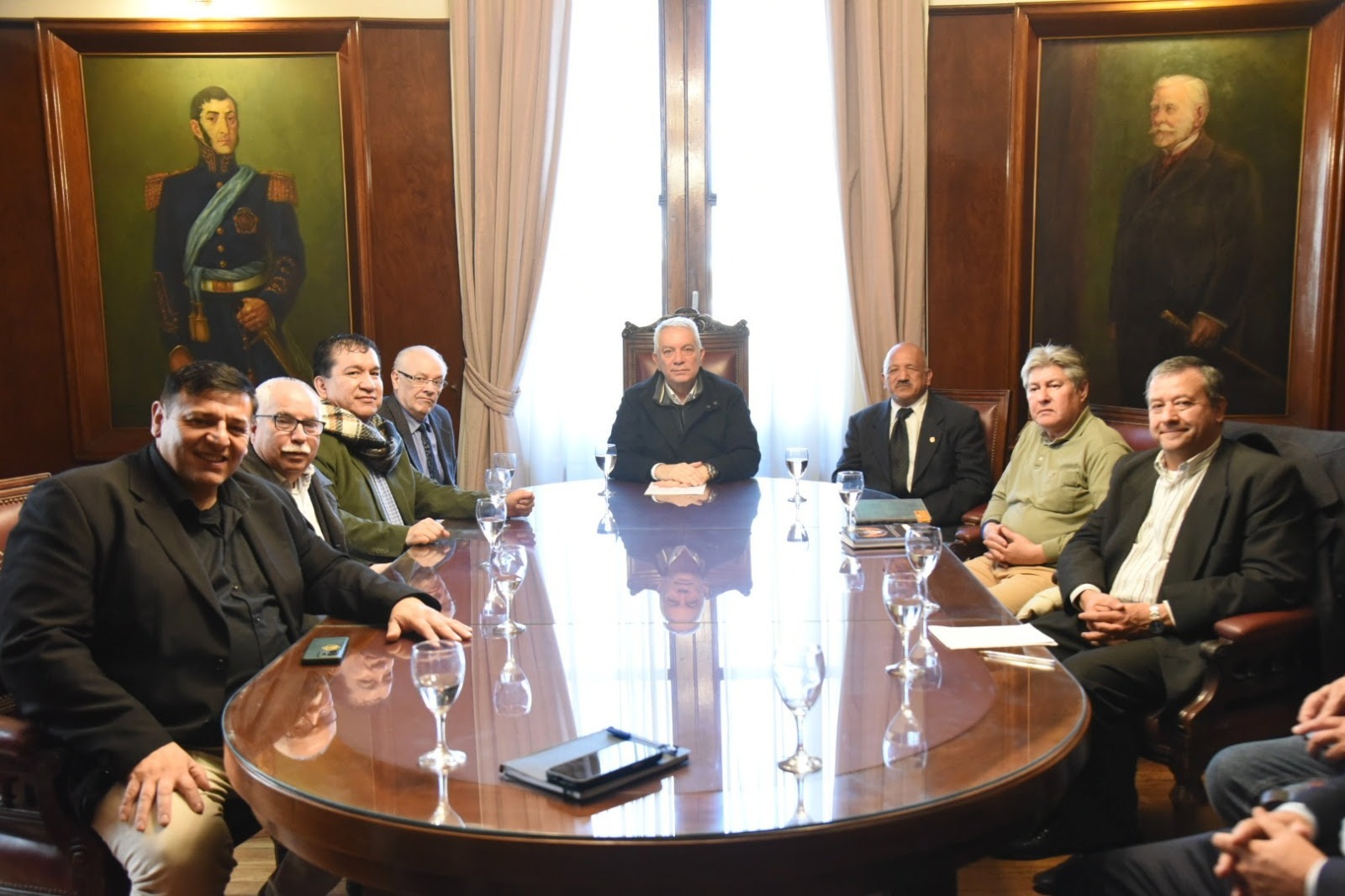 La Plata: Alak se reunió con religiosos para coordinar acciones comunitarias