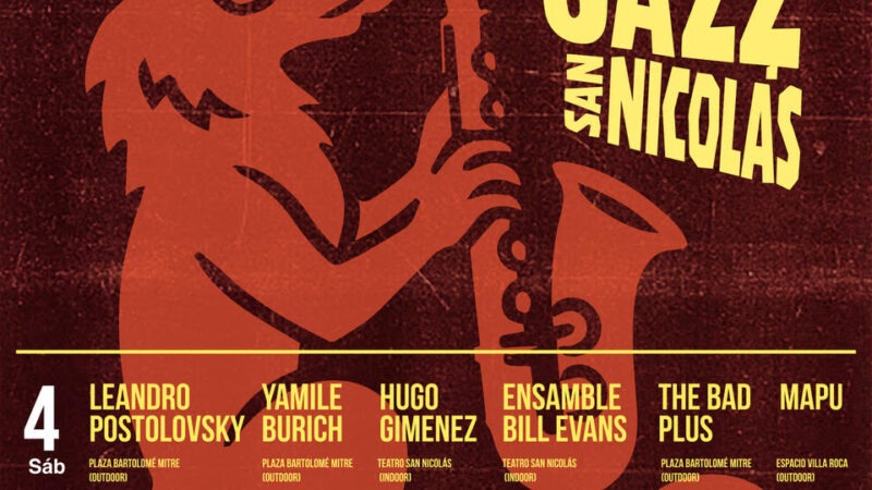 Gran expectativa por  el Festival de Jazz de San Nicolás que se realizará el 4 y 5 de octubre