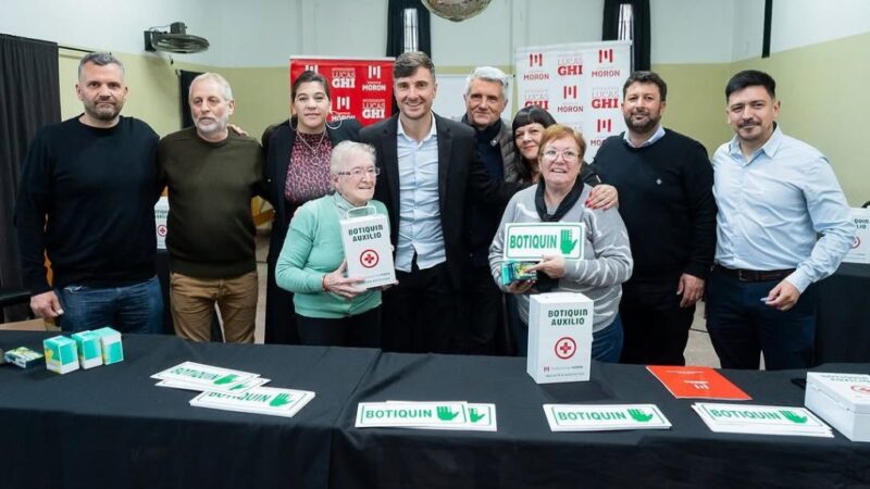 El Municipio y la Fundación Banco Provincia benefician a los adultos mayores de Morón