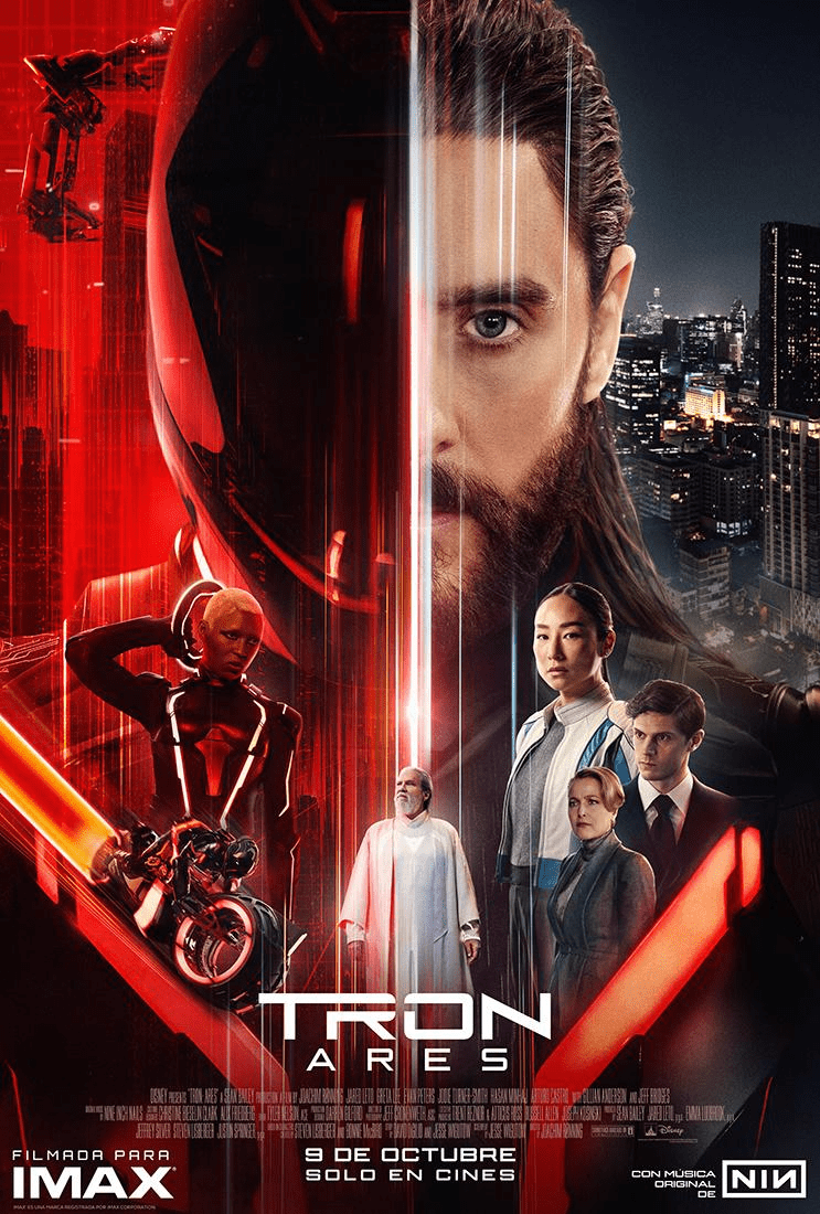 TRON: ARES llega a los cines el 9 de octubre.