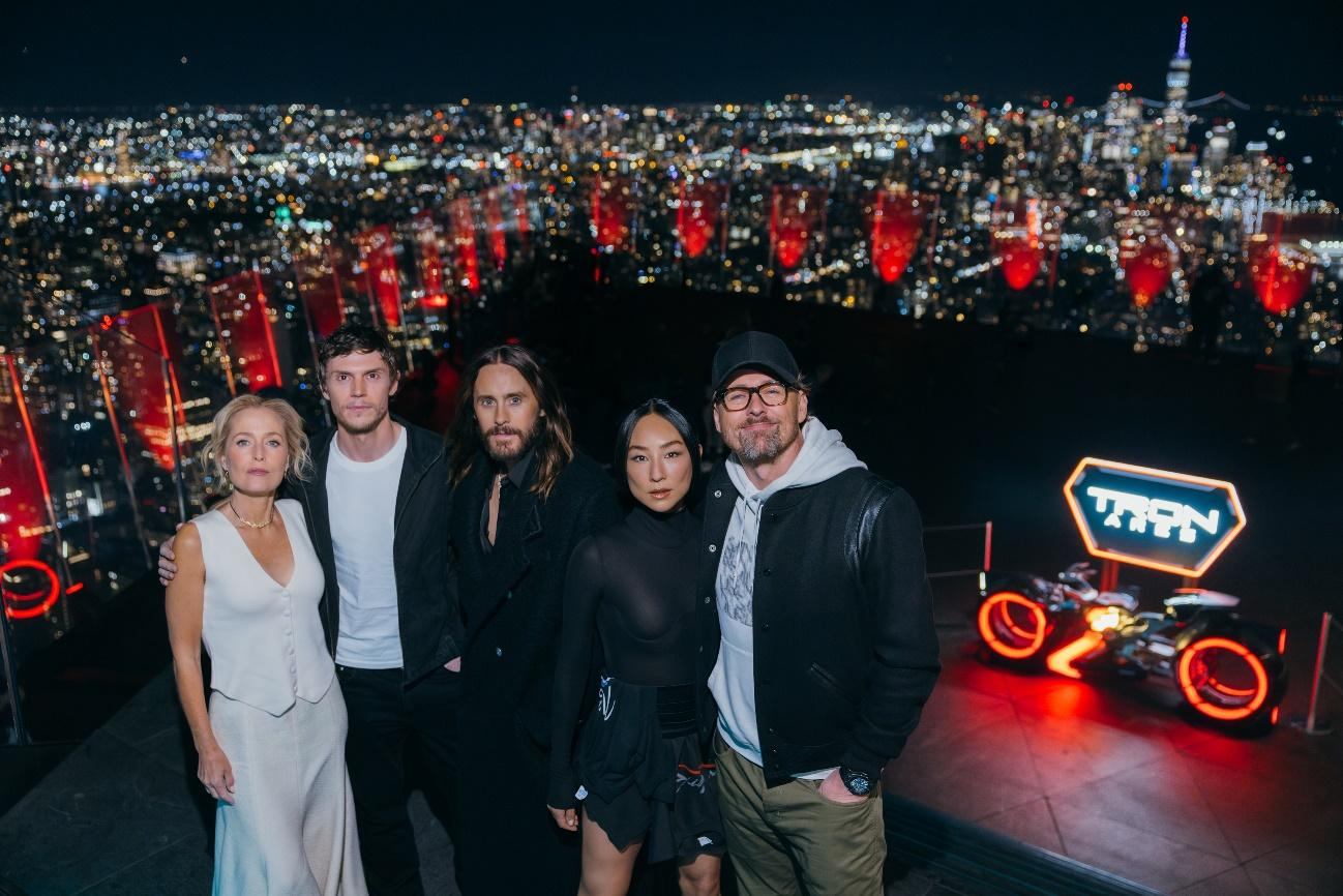 Gira de prensa mundial de TRON: Ares en Nueva York