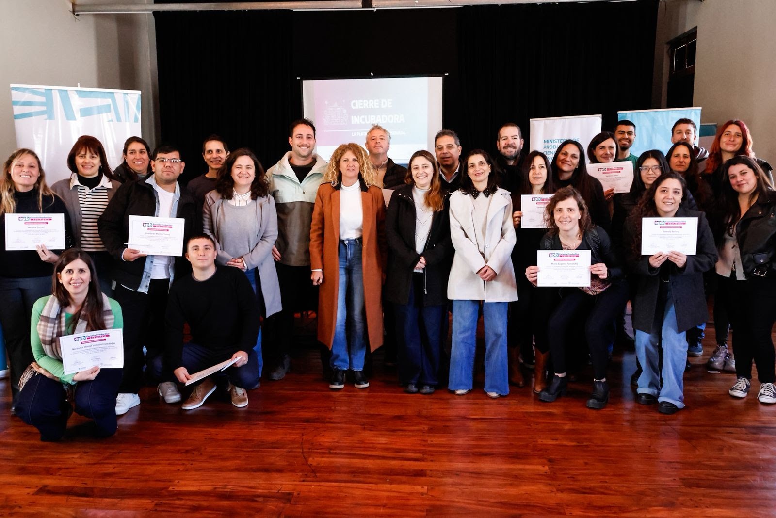 Con certificaciones y nuevos proyectos, concluyó la Incubadora de Emprendimientos en La Plata