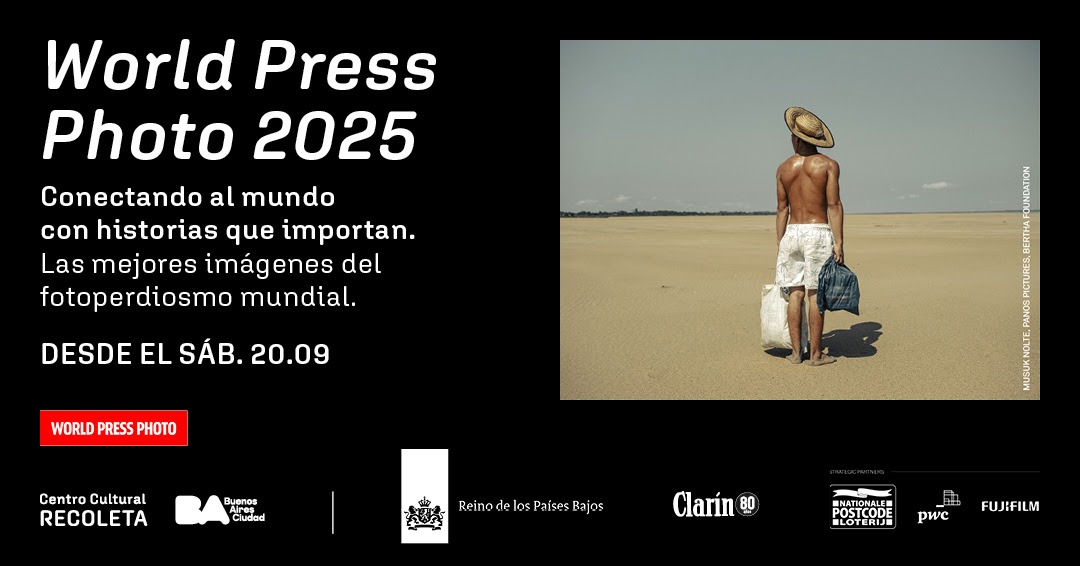 La exposición World Press Photo 2025 llega por primera vez al Centro Cultural Recoleta