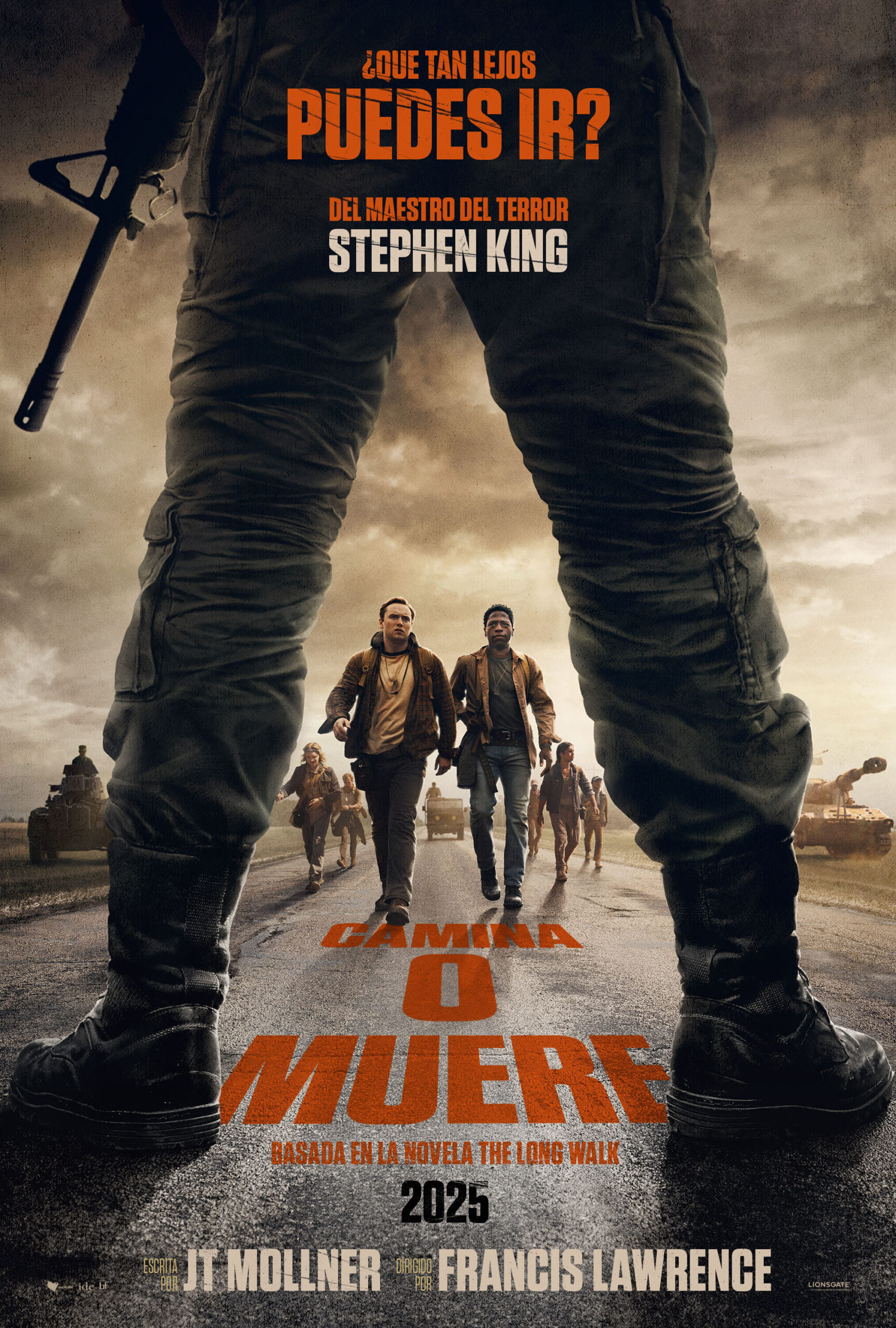 El clásico de Stephen King, «Camina o Muere», llega a los cines