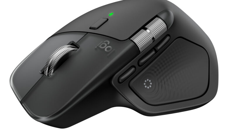 Logitech revoluciona el mouse profesional con el MX Master 4: háptica, IA y sustentabilidad