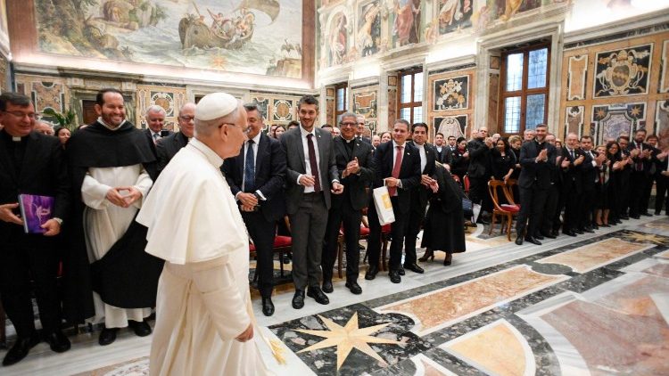 El Papa León XIV recibió a la ODUCAL e instó a las universidades católicas a ser «centro de creatividad y saber»