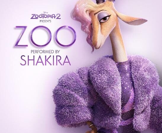 Ya disponible “ZOO”, la canción original de Shakira para Zootopia 2