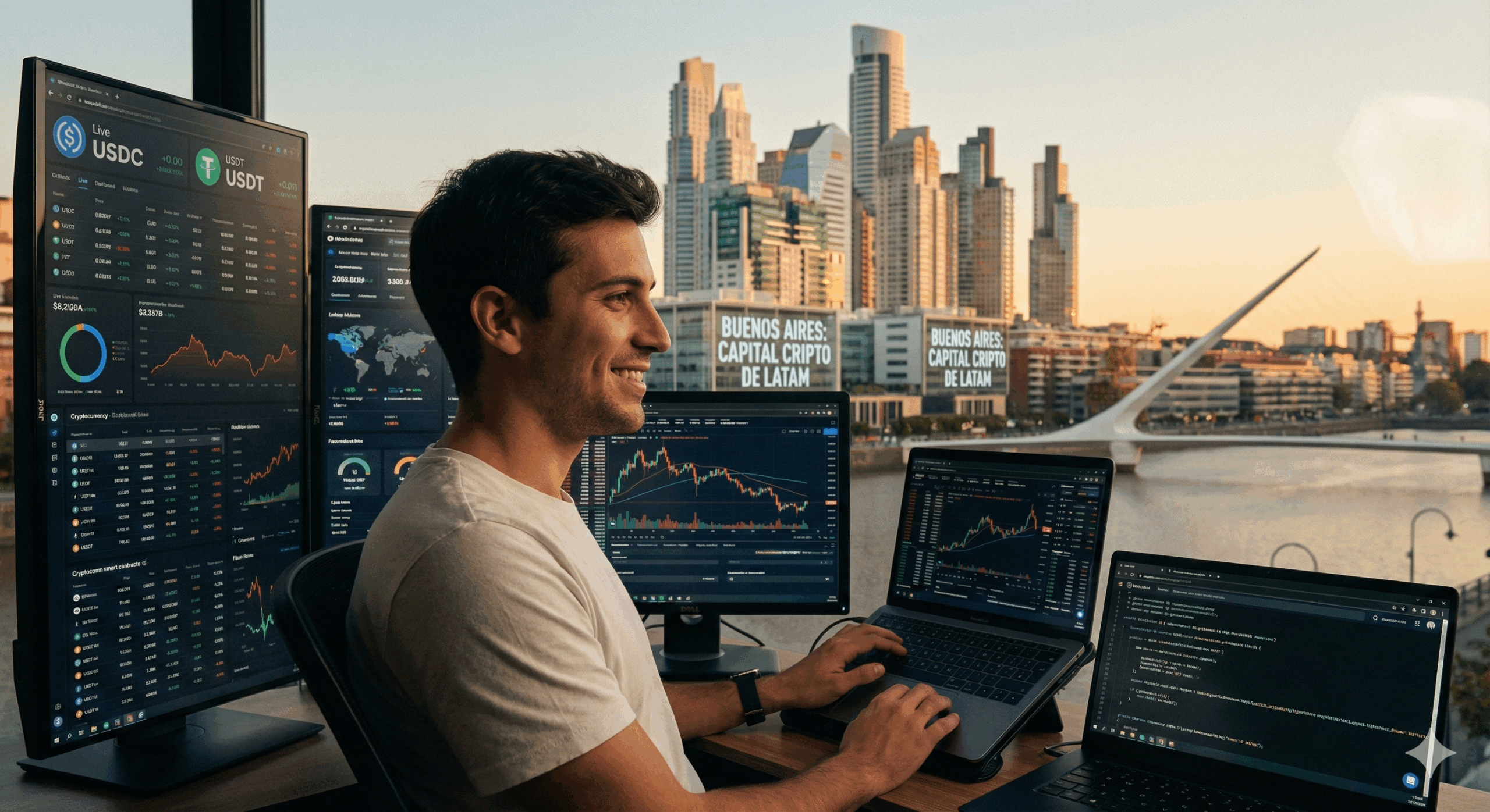 El impacto del «mes Cripto»: profesionales argentinos eligen dólares digitales para exportar servicios