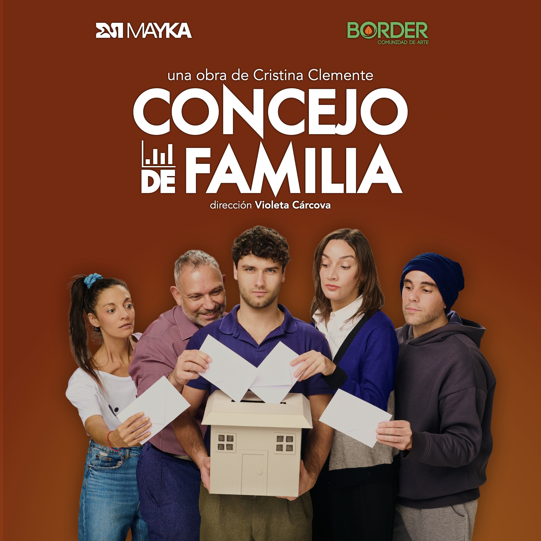 ¡Ultimas funciones!  de «Concejo de Familia», en el teatro  Border