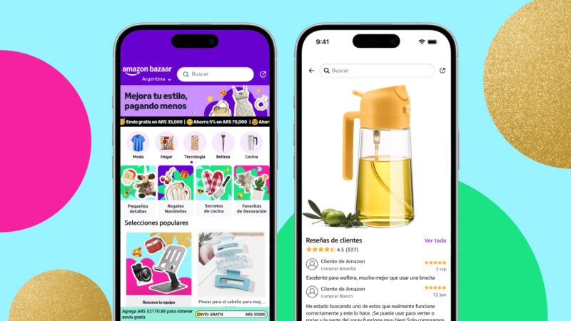 ¡Lanzamiento en Argentina! Amazon presenta su nueva aplicación «Amazon Bazaar» para compras ultra económicas
