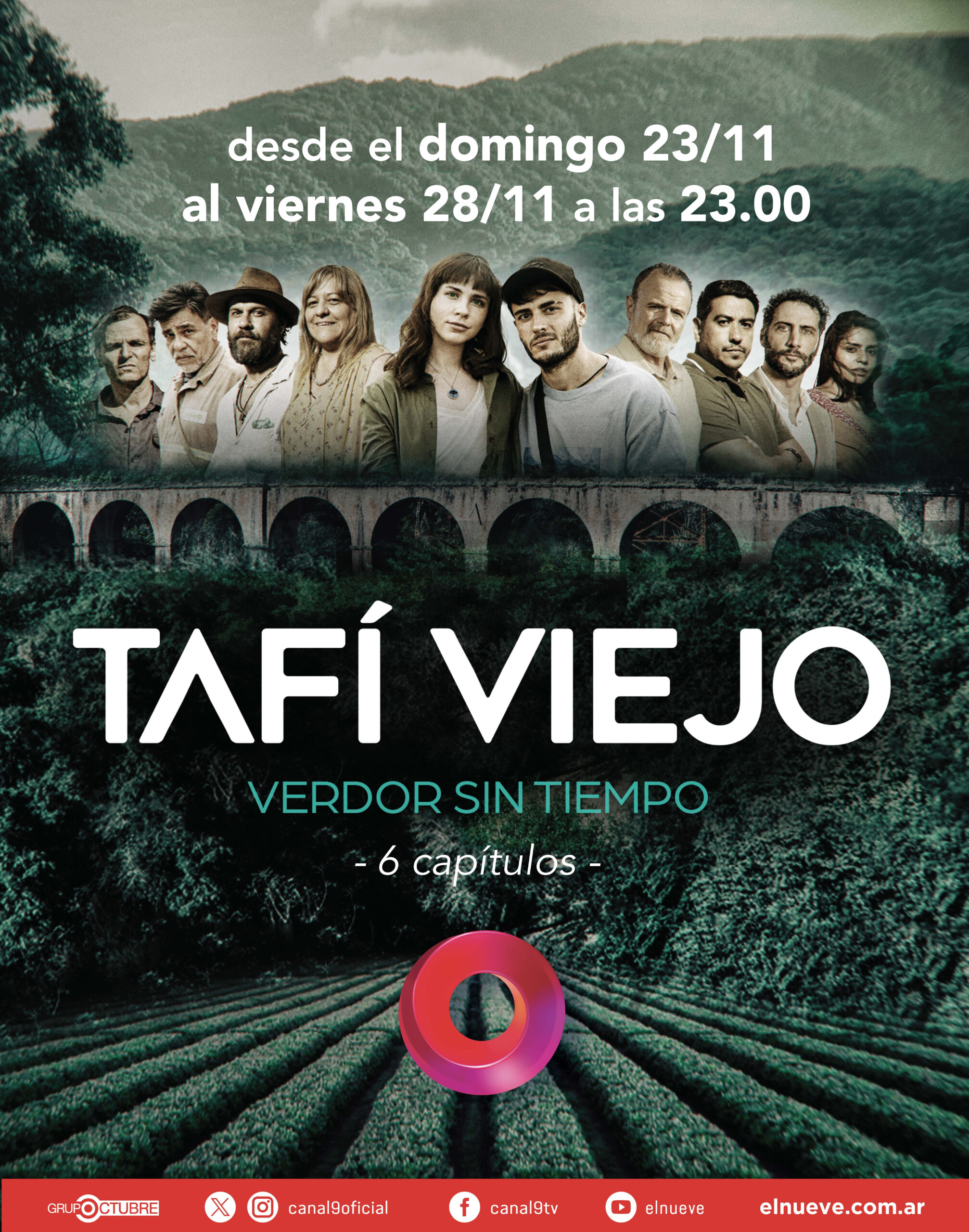 Amor y conflicto en el Norte: estrena «Tafí Viejo, Verdor sin Tiempo», la nueva serie de Eduardo Pinto por Canal 9