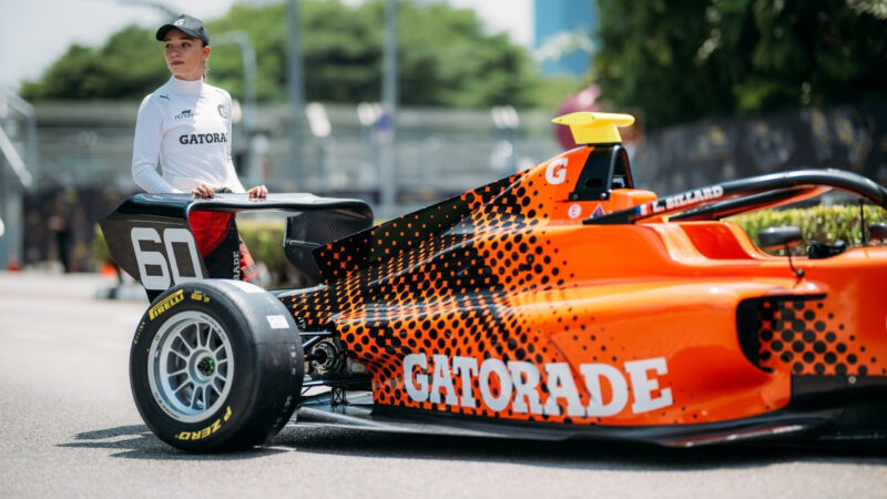 Gatorade® anunció el patrocinio de la piloto debutante de F1 ACADEMY™, Lisa Billard